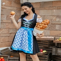 Ditsin ženska njemačka dirndl haljina tradicionalna bavarska oktoberfest kostimi za karneval za Noć