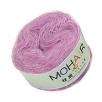 Mekani mohair pletenje vunene prediva Diy Shawl Scal crochet navodni navoj