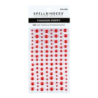 Spellbinders Fashion Essentials Pearl Dots-poppy