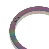 Titanium Mini krug okrugli opružni karabiner Clip Clip Hook - Multicolor, obojeno šareno