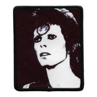 David Bowie Portret Patch icon Vilt Glam sublimirani glačalo na