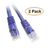 EDRAGON CAT5E Purple Ethernet patch kabel, bezobziran oblikovani čizmi, stopala, pakovanje