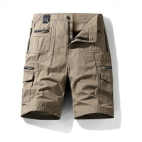HFYIHGF Muški planinarski teretni kratke hlače Casual Golf Vanjski radovi Taktičke kratke hlače s više