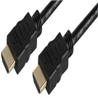 Signal - brzi HDMI olov, muški do muški, zlatni konektori, crni
