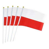 14 * Europski ručno zran navijački navijački ukras za zastavu i viseći