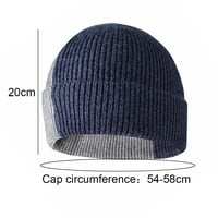 Šešir za žene Muškarci Zimski šešir ženski manferencirani pazin kape tople šešire