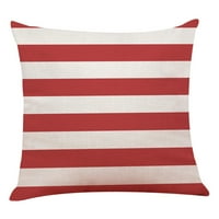 SIAONVR kućni dekor jastuk Crveni geometrijski bacanje jastučni jastučni navlake