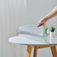 Promjer okruglog zamrznutog stola, debeli vodootporni otvor za ulje Oko plastične stolnjak za zaštitni