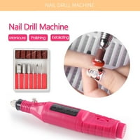 Moobody Nail Art Kit Sušilica za nokte Stroj za bušenje sa dodacima četkice za nokte Postavljene naljepnice