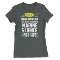 Super morska naučna majica - nemajte strah
