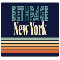 Bethpage New York Frižider Magnet Retro dizajn