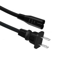 -Geek 6ft ul popisao kabel za napajanje za ANKER 60W Port Powerport + USB punjač AK-A2063111