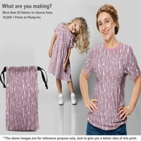 Onuone pamučni dres ružičaste boje apstraktne haljine materijal tkanina za ispis tkanina sa dvorištem
