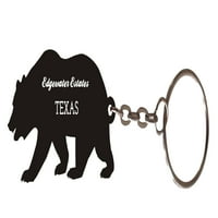 Edgewater Estates Texas Suvenir Metal Mear taster