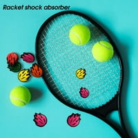 Teniski reket string namotač lampener plamena silika gel trening vježbanje teniski reket amortizer za
