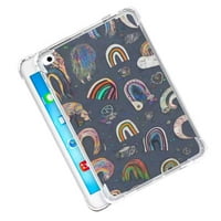 Kompatibilan sa iPad Pro telefonom, Boho-Rainbow-Aestetic - Silikonska futrola za futrolu za TEEN Girl