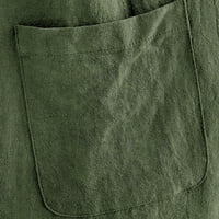 Leesechin pamuk i posteljina dvostruki džepni džepni karoseni suspender JUNIORSKI JUNIORSKI ZEMLJIŠTE