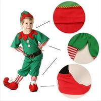 Santa Elf kostim Santa Claus odijelo Kostim Cosplay Žena Božićna prijateljica Man Dječji kostim kostim