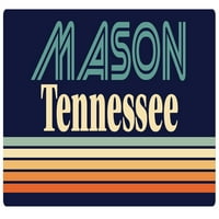 Mason Tennessee Vinil naljepnica za naljepnicu Retro dizajn