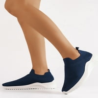 Dame patike za čarape Mesh Stanovi na hodanju cipele Žene Neklizajuće Ležerne cipele Ženska pletena