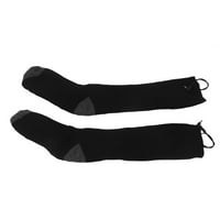 Ponovne električne grejne čarape, brza brzina grijanja električna grijana čarapa siva crna pamučna poliuretanska