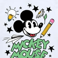 Disney - Mickey Mouse - školske ikone - grafička majica kratkih rukava za mlade