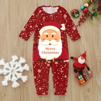 SPFTM božićni božićni pidžami za djecu Santa Boys 'Pijamas organske pamučne djevojke Božićne pidžame