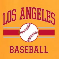 Wild Bobby Grad Los Angeles Baseball Fantasy Fan Sports Muška majica, Zlato, Medium