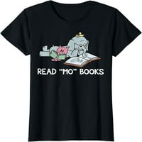 Pročitajte više Knjige - Pročitajte MU knjige Majica za žene Kratki rukovi za zabavne košulje Black