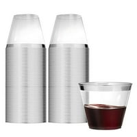 [Clearians] Plastična čaša za jednokratnu upotrebu za obljetnice za svadbene zabave