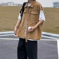 Muške flanelne majice Jakne lagane pakiranje puffer jakna Muška jakna Khaki XL
