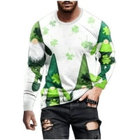 Kiplyki Jesen Baske majice veleprodaje za muškarce okrugli vrat Kratki rukav pulover linije 3D ispisana