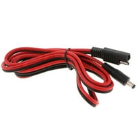 15AWG 5ft SAE za povezivanje s DC koaksijalnim adapterom crvenom bojom