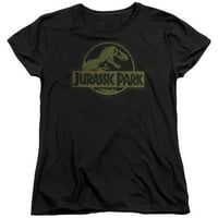 Jurassic Park - Nevolji logo - Ženska majica kratkih rukava - srednja