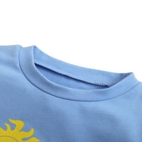 Toddler Baby Boys sunce izlaze u ljetnu odjeću TANK TOP slovo Print majica bez rukava bez rukava