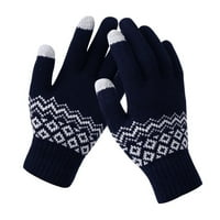 Ženske zimske rukavice bez na dodir na dodir na dodir i rukavice Modni muški kreativni snježni pahuljica