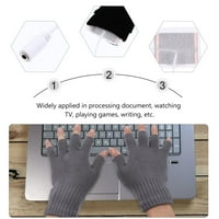 Parovi USB grijane rukavice vunene zimske toplotne grijane rukavice