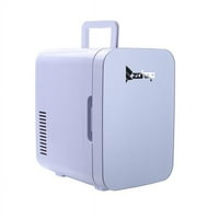 Zardwill prijenosni mini hladnjak sa zamrzivačem, električni hladnjak i toplije mini frižider za spavaonica,