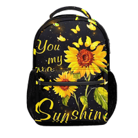 Sunflower Schoolbag Dječji ruksak vodootporni školski torba Veliki ruksak kapaciteta