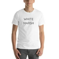 Bijela mačja majica s kratkim rukavima pamučna majica od strane nedefiniranih poklona