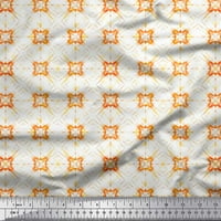 SIMOI CREPE svilena tkanina provjerava kravata tiskana zanata tkanina od dvorišta široka