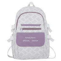 Miayilima školske torbe za djevojke ruksak novi svježi i slatki kontrastni boja srednjoškolskog ruksaka