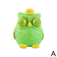Stisnite oči Out Owl Toy Antistress Dekompresioni-puštanje na igračke-pokloni Trik P0Z1