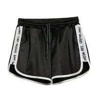 Yuehao kratke hlače za žene joga hlače Žene kratke hlače za pokretanje treninga Fitness Sports