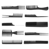 Rinhoo Trade Set Barber Comb Frizerski frizerske frizure PP češaljsko sredstvo za okupljanje šminke