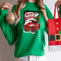 Sretan božićni duks crvenog kamiona, majica za božićnu odmor