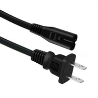 6ft ul na popisu kabela za napajanje za napajanje za Epson PowerLite 410W multimedijski WXGA LCD projektor