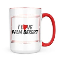 Neonblond I Love Palm pustinjski poklon za ljubitelje čaja za kavu