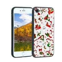 Kompatibilan sa iPhone telefonom, božićnim silikonskim zaštitom za TEEN Girl Boy Case za iPhone 8
