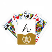 Japanski hiragana karakter n igara za igranje pokera